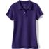 School Uniform Girls Short Sleeve Feminine Fit Mesh Polo Shirt, Front