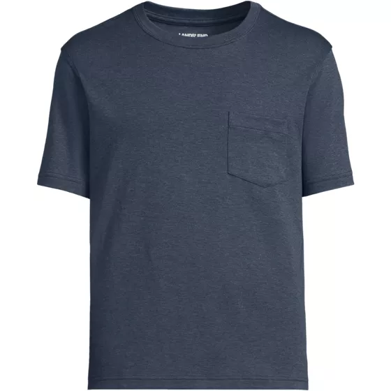 Men's Short Sleeve Cotton Supima Tee With Pocket - primary