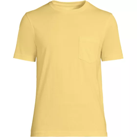 Men's Short Sleeve Cotton Supima Tee With Pocket - primary