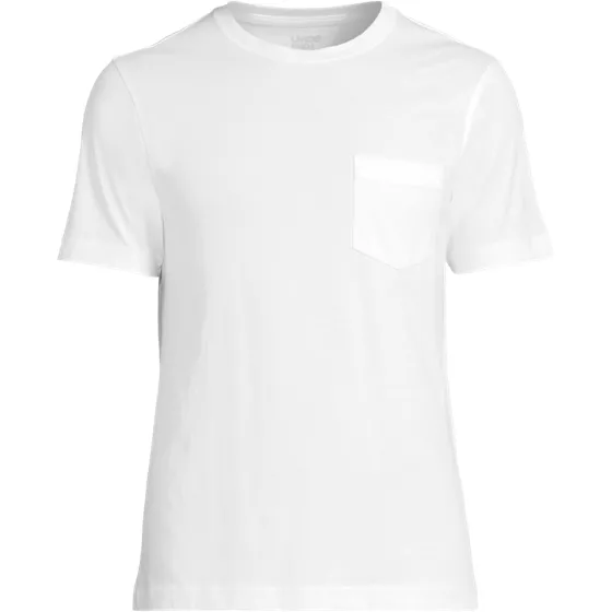 Men's Short Sleeve Cotton Supima Tee With Pocket - primary