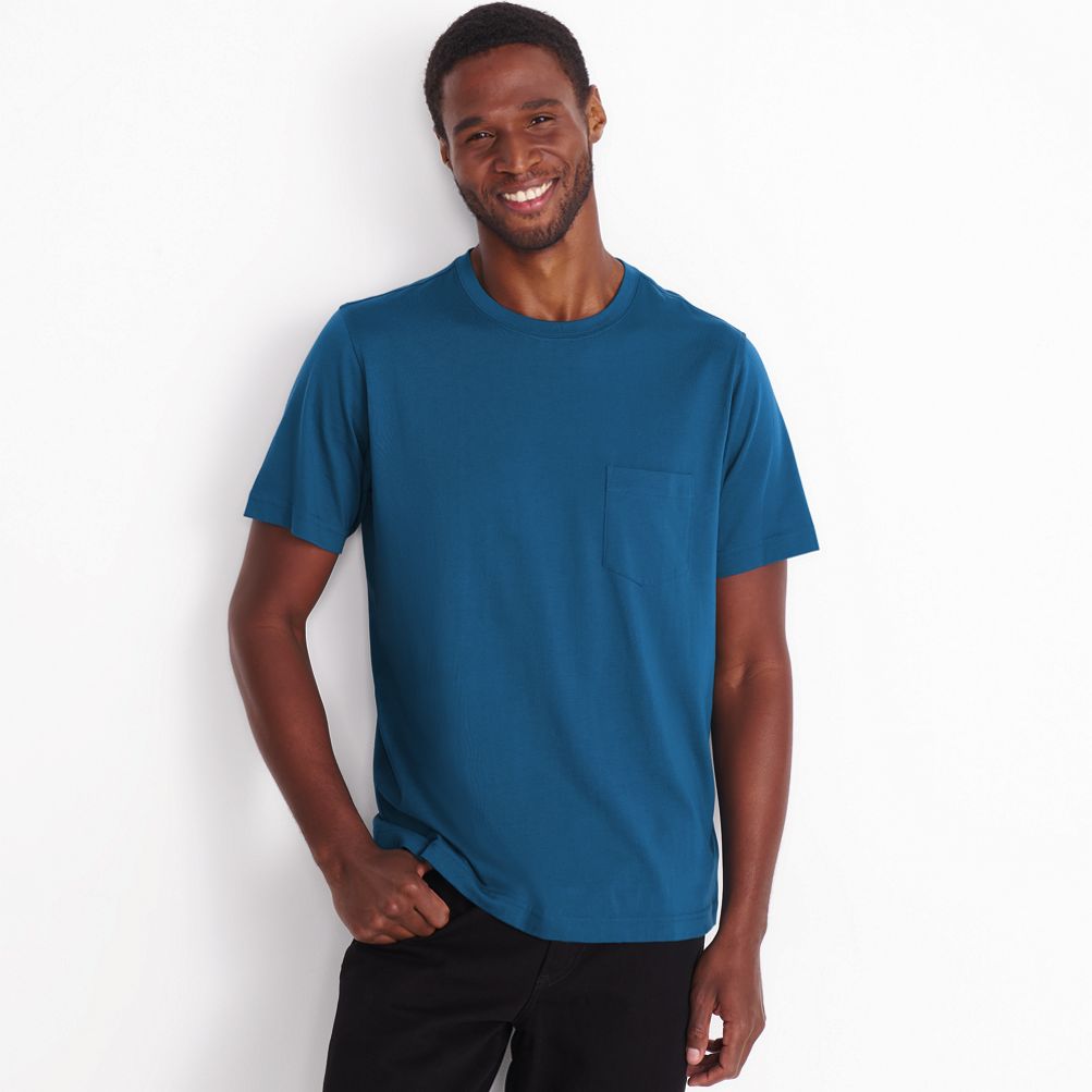 Crew neck t discount shirt with pocket