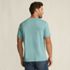Men's Short Sleeve Cotton Supima Tee With Pocket, Back