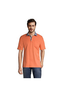 Men's Woven Collar Super-T Polo Shirt