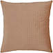 Saro Lifestyle Pinsonic Quilt Velvet Decorative Throw Pillow, Back