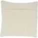Saro Lifestyle Boho Fringe Design Decorative Throw Pillow, Back