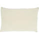 Saro Lifestyle Woven Line Design Decorative Throw Pillow, Back