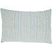 Saro Lifestyle Woven Line Design Decorative Throw Pillow, Front