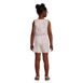 Girls Cinch Waist Romper, Back