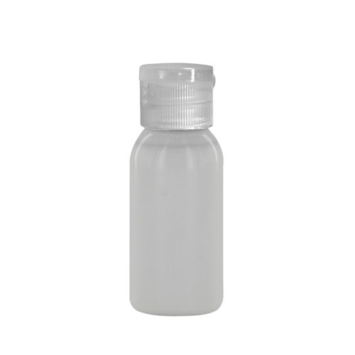 1oz SPF 30 Sunscreen in Custom Logo Clear Round Bottle
