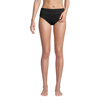 Bas de Bikini Taille Mi-Haute Résistant au Chlore, Femme Stature Standard image number 2
