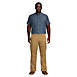 Men's Big and Tall Short Sleeve Button Down Chambray Traditional Fit Shirt, alternative image