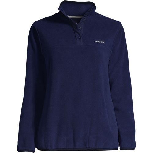 Women's Midweight Fleece Top | Lands' End