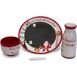 Child to Cherish Christmas Santa Cookie Plate Set, alternative image