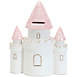 Child to Cherish Ceramic Dream Castle Piggy Bank, Back