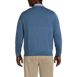 Men's Big and Tall Fine Gauge Supima Cotton Crewneck Sweater, Back