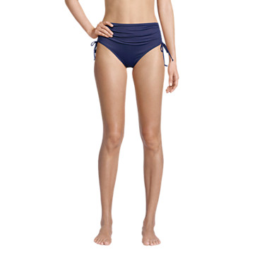 Bas de Bikini Ajustable Taille Haute Résistant au Chlore, Femme Stature Standard image number 4