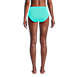 Women's Chlorine Resistant Adjustable High Waisted Bikini Swim Bottoms, Back
