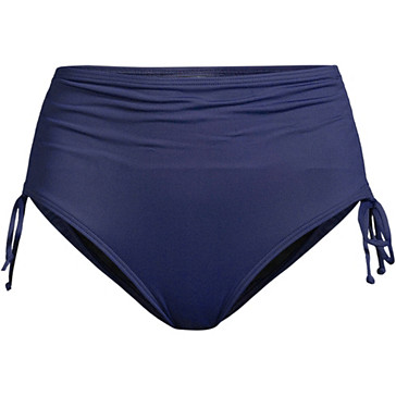Bas de Bikini Ajustable Taille Haute Résistant au Chlore, Femme Stature Standard image number 3