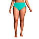 Women's Plus Size Chlorine Resistant Adjustable High Waisted Bikini Swim Bottoms, alternative image