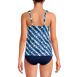 Women's Flutter Scoop Neck Tankini Top, Back