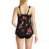 Women's Flutter Scoop Neck Tankini Top , Back