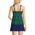 Women's Mastectomy Flutter Scoop Neck Tankini Top, Back
