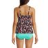 Women's Flutter Scoop Neck Tankini Top, Back