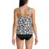 Women's Flutter Scoop Neck Tankini Top, Back