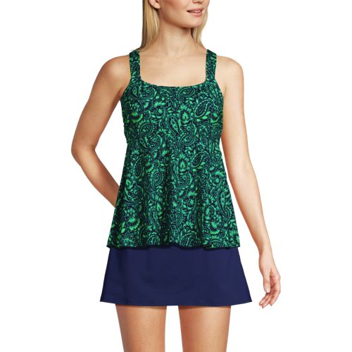 Women's Mastectomy Flutter Tankini Top - image 3