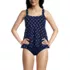 Women's Flutter Scoop Neck Tankini Top, Front