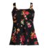 Women's Flutter Scoop Neck Tankini Top, Front