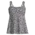Women's Flutter Scoop Neck Tankini Top , Front