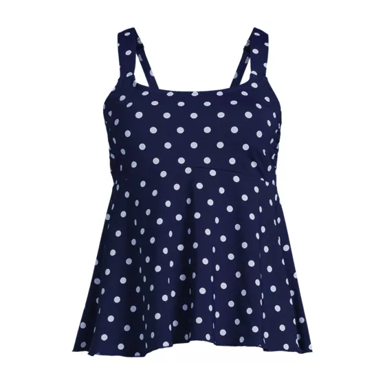 Women's Mastectomy Flutter Tankini Top - primary