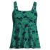 Women's Flutter Scoop Neck Tankini Top, Front