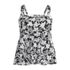 Women's Flutter Scoop Neck Tankini Top, Front