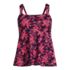 Women's Flutter Scoop Neck Tankini Top, Front