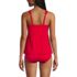 Women's Adjustable Scoop Neck Flutter Tankini Top, Back