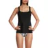 Women's Adjustable Scoop Neck Flutter Tankini Top, Front