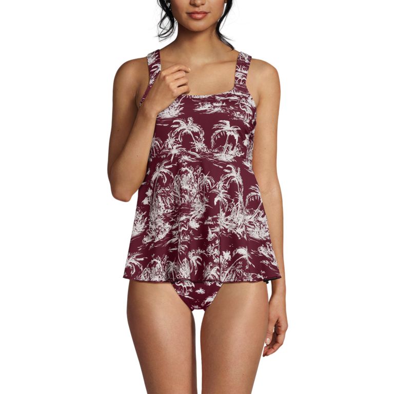 Women's Flutter Tankini Top