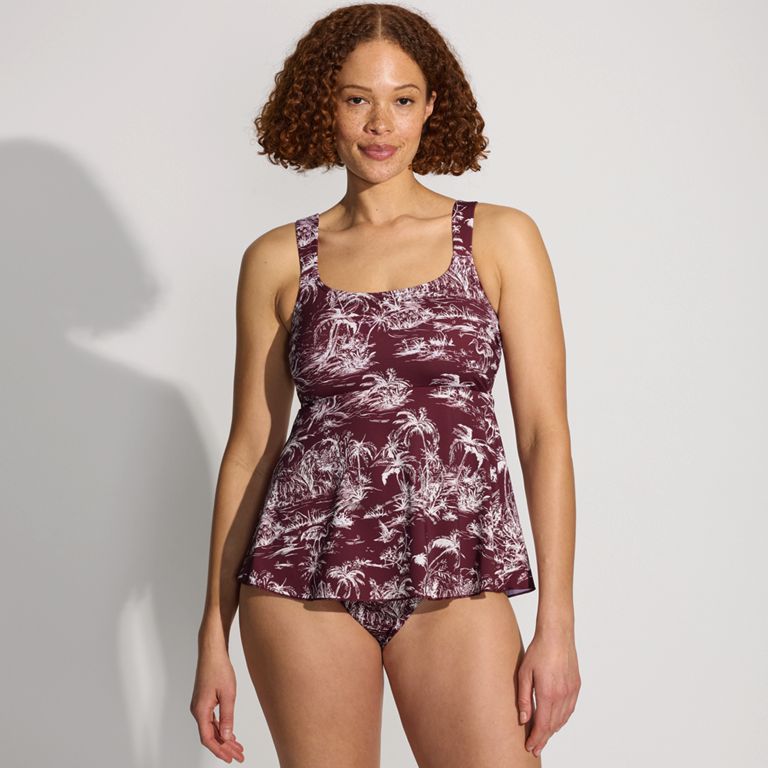 Women's Flutter Tankini Top