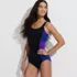 Women's Mastectomy Scoop Neck Tugless Sporty One Piece Swimsuit, alternative image