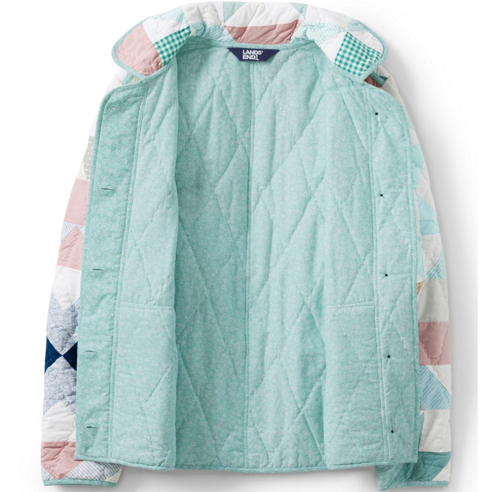 lands end quilted womens jacket