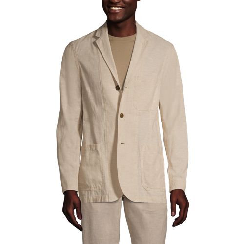 Men's Linen/Cotton Blazer