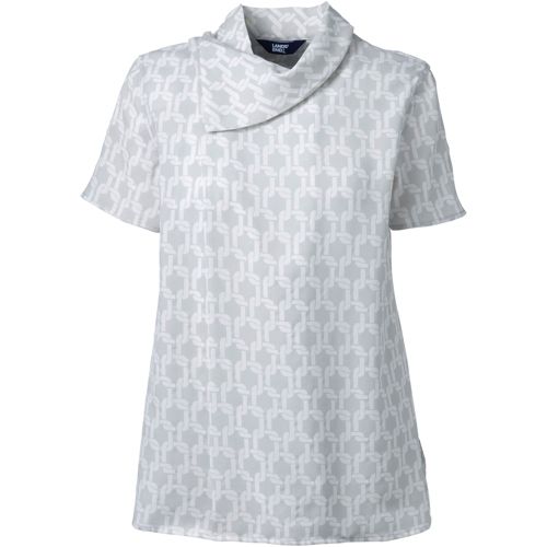 Women's Drape Neck Blouse | Lands' End