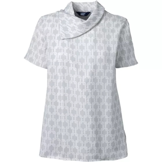 Women's Drape Neck Blouse - primary