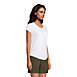 Women's Short Sleeve Lightweight Uneck Tshirt, alternative image