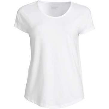 Shirt aus Baumwolle/Modal-Mix mit Ballett-Ausschnitt für Damen image number 4