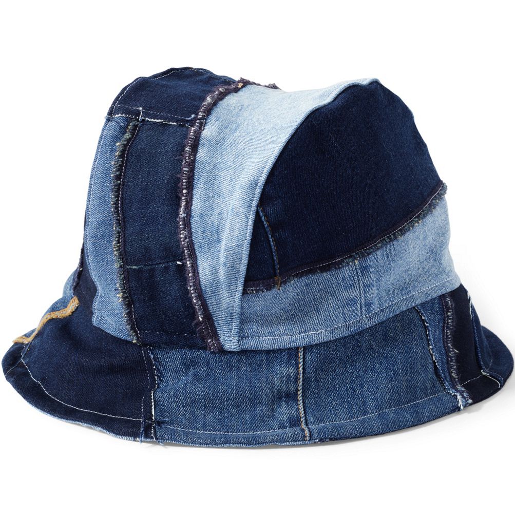 ADIFF x Lands' End Upcycled Denim Bucket Hat