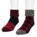 Muk Luks Men's 2 Pack Short Thermal Heat Retainer Socks, alternative image