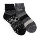 Muk Luks Men's 2 Pack Short Thermal Heat Retainer Socks, Front